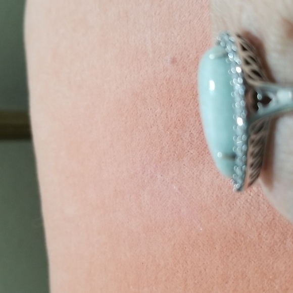 RING. Jade of Yesteryear Sz 8 - Picture 2 of 7